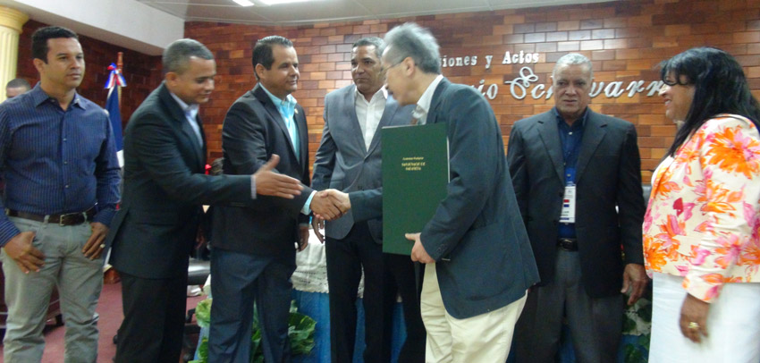 Ayuntamiento Sabaneta JICA Tubuhiso Taqueda